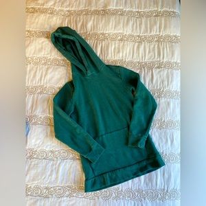 EUC KicKee Pants Deep Green Hoodie Size 6/8